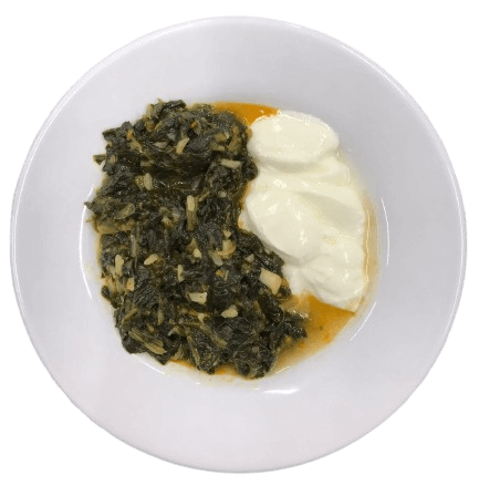 Zeytinyağlı Ispanak / Yoğurt